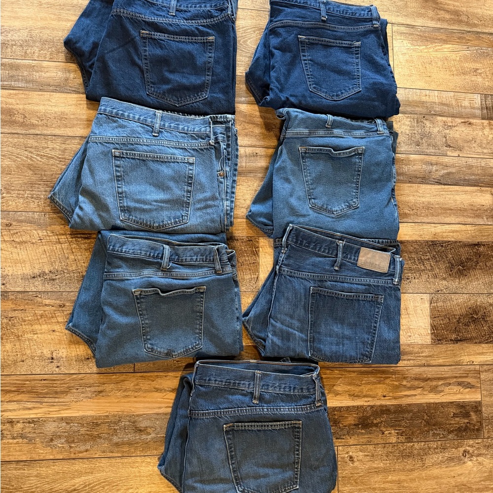 Old Navy Men's Jeans Lot of 7 | 46x34